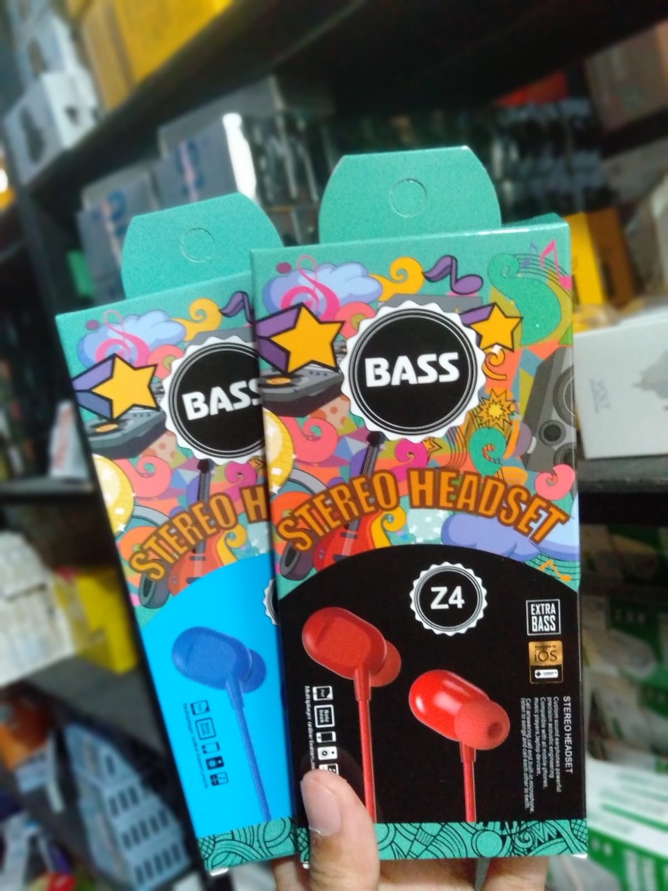 HEADSET BASS Z4 1 PACK 20PCS